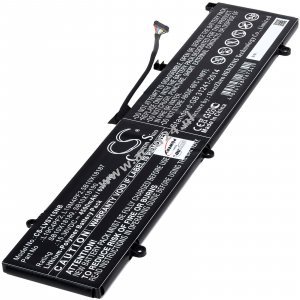 Batterij geschikt voor Lenovo Yoga Slim 7 15 7-15IMH05 Type L19C4PF2