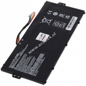 Accu geschikt voor Laptop Acer Chrombook Spin 311-1HN-C2DV CP311-2H-C679 Type AP19A8K