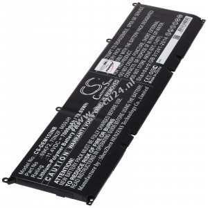 Batterij geschikt voor Laptop Dell Alienware M15 2020 Alienware M17 2020 Type 69KF2