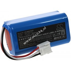 Batterij voor Robotstofzuiger Severin Chill RB-7028 / RB7028 / Type INR18650-4S