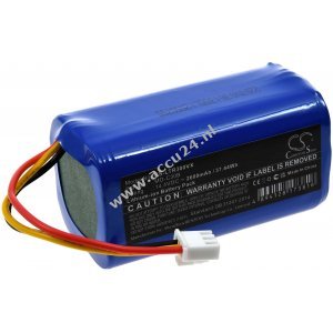 Batterij voor Liectroux C30B, C30B 2D, Midea M4 stofzuigrobots, type MD-C30B