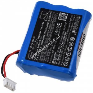 Batterij geschikt voor meetapparaat Peaktech P 9020 P9021 P9020A / Type 301-62-412