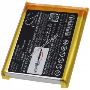 Batterij geschikt voor luidspreker Divoom Ditoo Pro type AHB754860