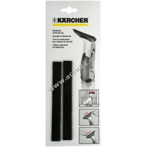 Krcher Treklip voor raamstofzuiger bijv. WV 50 Plus / WV 60 Plus / WV 5 Plus (170mm, verpakking van 2)