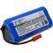 Batterij geschikt voor Robotstofzuiger Medion MD16192, Evolution SR2000, Type ICP186500-15F-M-3S1P-S