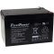 FirstPower Loodgelbatterij FP12120 12Ah 12V VdS