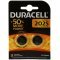 Lithium knoopcel Duracell CR2025 DL2025 blisterverpakking van 2