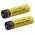 2x Nitecore Li-Ion speciale oplaadbare batterij 18650 2600mAh