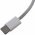 Apple A2795 USB-C naar USB-C oplaadkabel geweven 1m wit