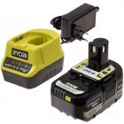 Ryobi ONE+ HP accu & lader RC18120-140X 18V/4.0Ah Li-Ion Ryobi ONE+ HP accu & lader RC18120-140X 18V/4.0Ah Li-Ion