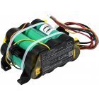 Batterij geschikt voor handstofzuiger DeLonghi Colombina XLR25LE.GY, Colombina XLR25LM.BL, type XLR25