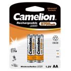 Camelion AA HR6 2700mAh NiMH oplaadbare batterij, blisterverpakking van 2