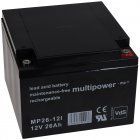 Multipower Loodbatterij MP26-12I Vds 12V 26Ah Multipower Loodbatterij MP26-12I Vds 12V 26Ah