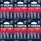 Varta Max Tech AA alkaline batterijen - 24 stuks 6x4 blisterverpakkingen