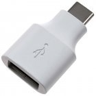 Originele Google OTG-adapter, USB-aansluiting naar USB-C-stekker, wit, ADA-GGL-A2C